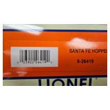 Lionel Northern Pacific Box Car and Sante Fe Hopper