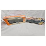 Lionel Budweiser Reefer and Lines Flat car w/bulkheads