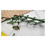 Ertl John Deere Mower Conditioner Toy 1/16 and Four Bottom Plow