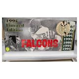 1995 NFL Team Collectible, Die Cast Transporter w/box, Like New, Falcons