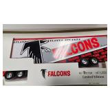 1995 NFL Team Collectible, Die Cast Transporter w/box, Like New, Falcons