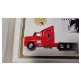 1995 NFL Team Collectible, Die Cast Transporter w/box, Like New, Falcons