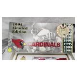 1996 NFL Team Collectible, Die Cast Transporter w/box, Like New, Cardinals