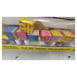 K-Line Electric Trains Heavy Hauler Tractor Trailer-Quikcrete Flatbed with Load