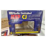 Sears Radio Controlled Jeep CJ w.Box, Iroc Camaro 1:24