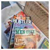 Lot of 11 True Story, Hustler, Etc
