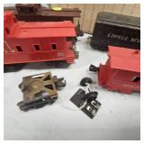 Lot of 8 Lionel Box Cars, Caboose, Etc