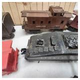 Lot of 8 Lionel Box Cars, Caboose, Etc