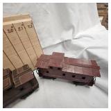 Lot of 8 Lionel Box Cars, Caboose, Etc