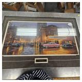 "Evening at the Paramount" Lithograph Print, David Barnhouse