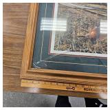 "At the Crossing" Jim Hensel, glass cracked