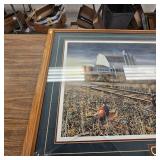 "At the Crossing" Jim Hensel, glass cracked