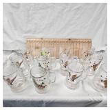 Lot of 12 Schmidt Mugs-Wildlife Series