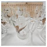 Lot of 12 Schmidt Mugs-Wildlife Series