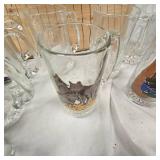 Lot of Schmidt Mugs and Miller Life Glasses, Asst