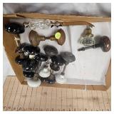 Box of Antique Door Knobs