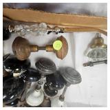 Box of Antique Door Knobs