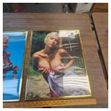 Danika Patrick and 2 Budweiser Ladies Print