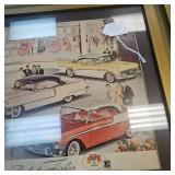 Glorifying the Nineteen Fifty Six Motor Car Print
