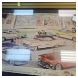Glorifying the Nineteen Fifty Six Motor Car Print