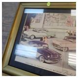 Glorifying the Nineteen Fifty Six Motor Car Print