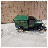 Lot of 2 Delivery Truck Coin Banks with advertising