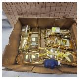 Gold Model Cars as Pictured