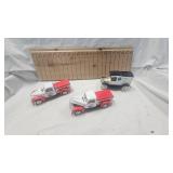 Lot of 3 Die Cast Delivery Trucks
