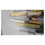Lot of Misc Advertising Screwdrivers and Tools