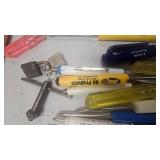 Lot of Misc Advertising Screwdrivers and Tools
