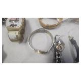 Lot of Bracelets and Watches as pictured
