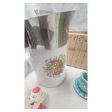 Corningware, Coffee Pot, Green Pitcher and Misc