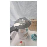 Corningware, Coffee Pot, Green Pitcher and Misc