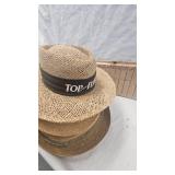 Variety of Straw and Cowboy Hats