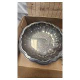 Colander-Plated Silver Creamer/Sugar, pot