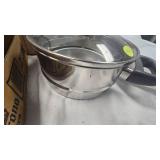 Colander-Plated Silver Creamer/Sugar, pot