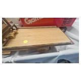 Model Wood Flatbread Truck and Go Gambles Truck Hauler