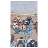 Misc Clock Décor and Winston Cup License Plate