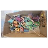 Lot of Miniatures, Birds, Birdhouses, etc