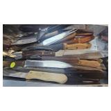 Lot of assorted Kitchen Knives