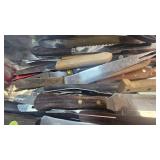 Lot of assorted Kitchen Knives