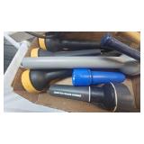 Lot of Flashlights and Mini Bats