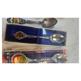 Bag of Assorted Souvineer Spoons