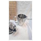Stainless Creamer/Sugar Coffee Carafe
