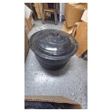 Lot of Graniteware Canning Pots and Colandar