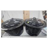 Lot of 2 Canning Pots as pictured