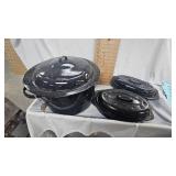 Graniteware Canning Pots and Roasters