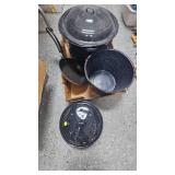 Lot of Canning Pot, Pail and Cooker
