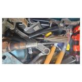 Crescent Wrench, Pliers, Screwdriver and Misc Tools
