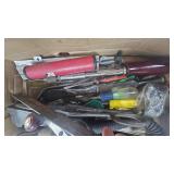 Solder Gun, Hacksaw, Various Tools